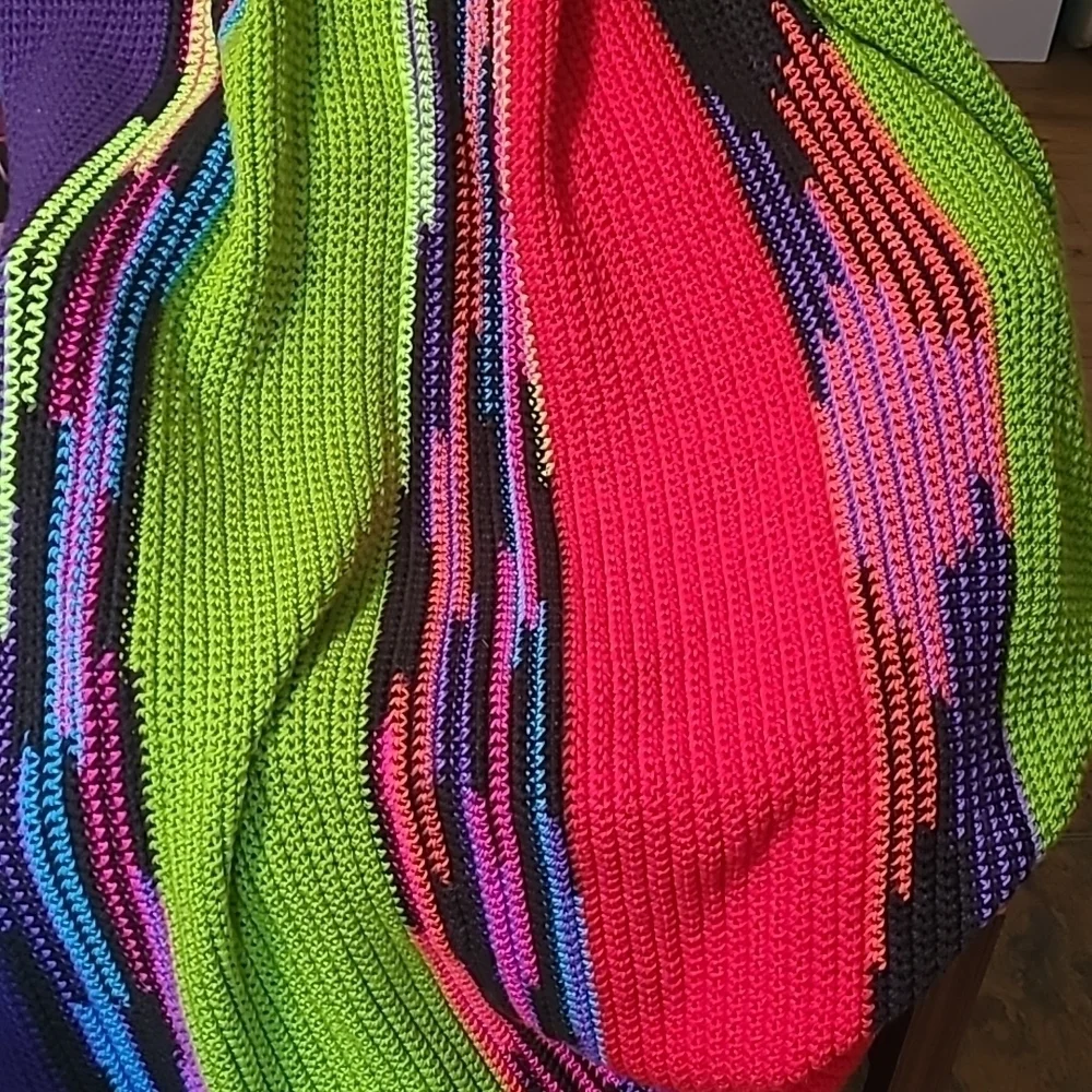 Hand Crafted Crochet Quilt New